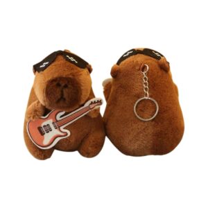 CAPYBARA PLUSH KEYCHAIN KOUREAS TOYS