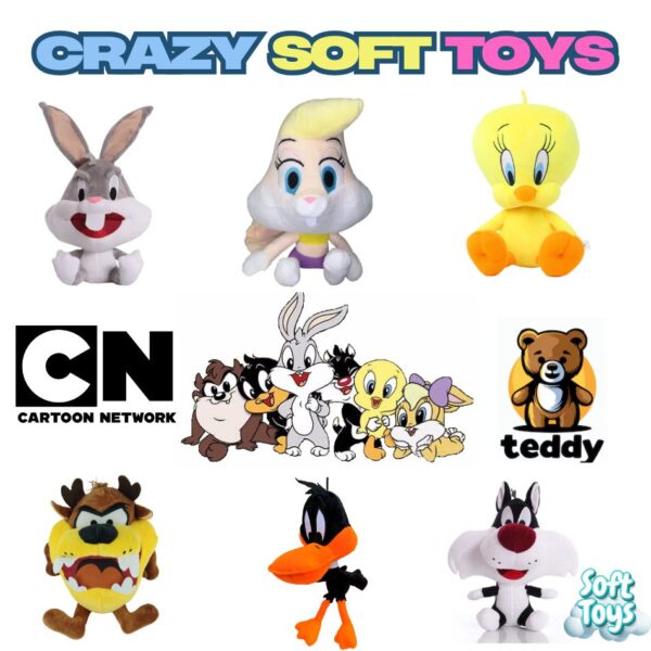 PLUSH TOYS LOONEY TUNES KOUREAS TOYS