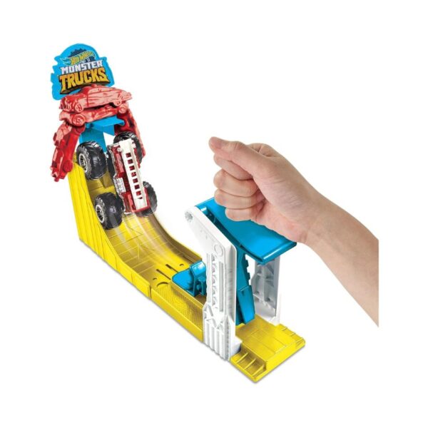 BRAND GYC81 HOT WHEELS MONSTER TRUCKS BIG AIR BREAKOUT PLAY SET KOUREAS TOYS