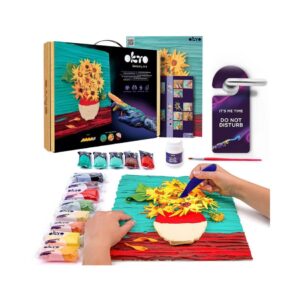 SENSORY ART 3D PAINTING CREATIVE SET SUNFLOWERS 10008 KOUREAS TOYS