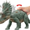 BRAND HTK79 JURASSIC WORLD EPIC EVOLUTION GIGANTIC TRACKERS TRICERATOPS KOUREAS TOYS