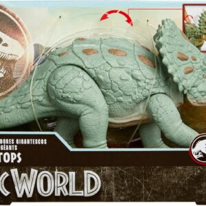 BRAND HTK79 JURASSIC WORLD EPIC EVOLUTION GIGANTIC TRACKERS TRICERATOPS KOUREAS TOYS