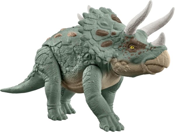 BRAND HTK79 JURASSIC WORLD EPIC EVOLUTION GIGANTIC TRACKERS TRICERATOPS KOUREAS TOYS