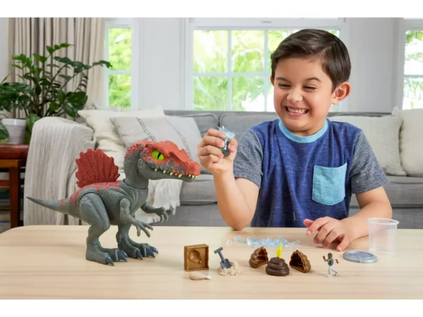 BRAND HTP71 JURASSIC WORLD CRUSHIVORES SPINOSAURUS CAGE CRASHER DINOSAUR KOUREAS TOYS