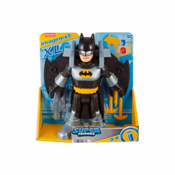 BRAND HVY12 IMAGINEXT DC SUPER FRIENDS BATGLIDER BATMAN XL KOUREAS TOYS