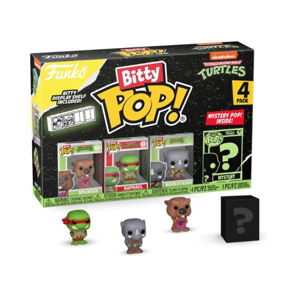 FUNKO BITTY POP! 4 PACK: TEENAGE MUTANT NINJA TURTLES KOUREAS TOYS