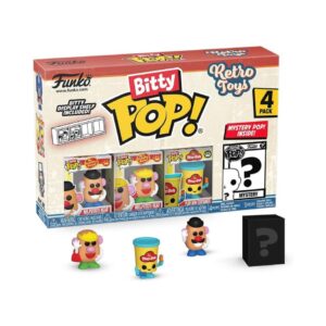 FUNKO BITTY POP! 4 PACK: RETRO TOYS MR. POTATO SURPRISE MINI FIGURE KOUREAS TOYS
