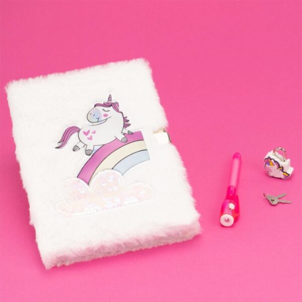 NICE 02519 GIRABRILLA MAGICAL UNICORN DIARY KOUREAS TOYS