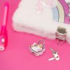 NICE 02519 GIRABRILLA MAGICAL UNICORN DIARY KOUREAS TOYS