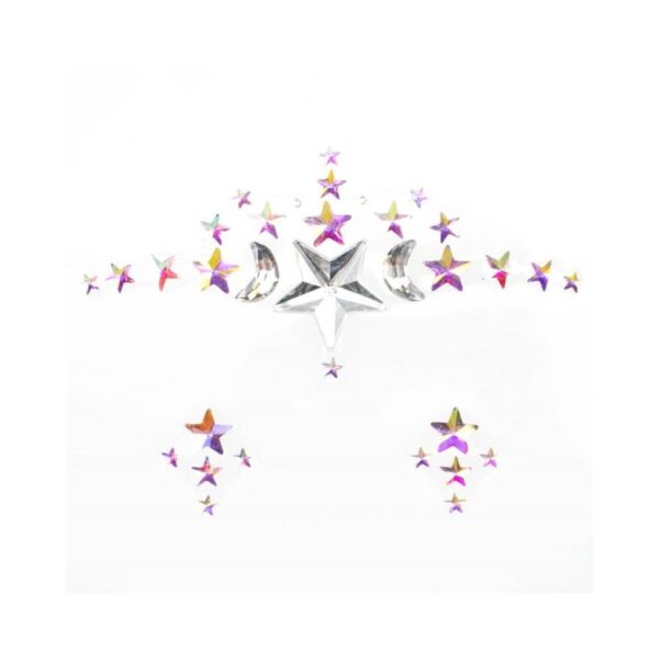 NICE 02605 STAR FACE GEMS TATTOO KOUREAS TOYS