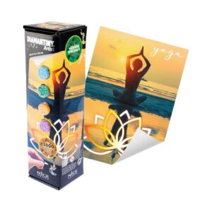 NICE 96503 DIAMANTINY ARTIST SMALL - YOGA LOTUS KOUREAS TOYS