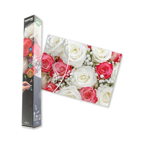 NICE 96540 DIAMANTINY ARTIST LARGE - BUNCH OF FLOWERS KOUREAS TOYS