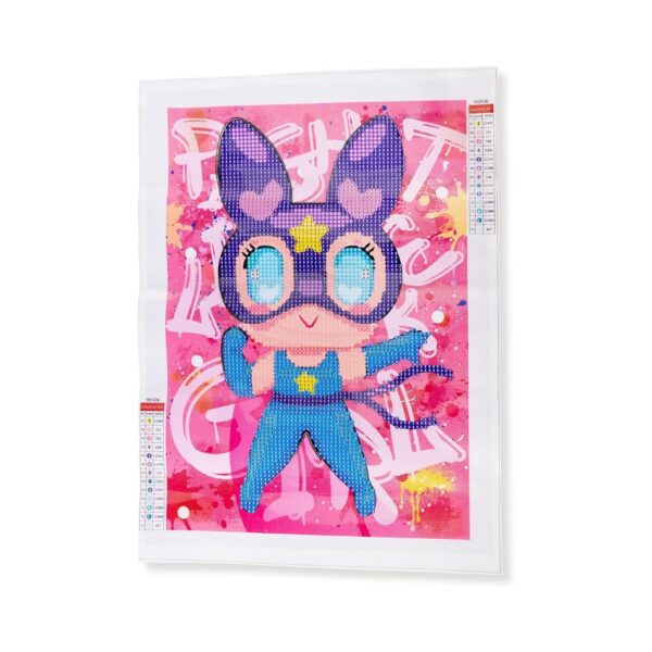 NICE 96506 DIAMANTINY ARTIST SMALL - SUPERHERO, MULTICOLOURED KOUREAS TOYS