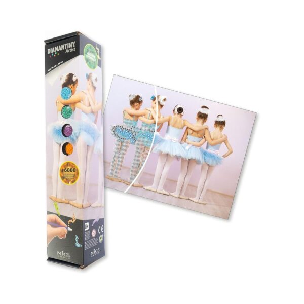 NICE 96526 DIAMANTINY ARTIST MEDIUM - BALLET FLATS KOUREAS TOYS