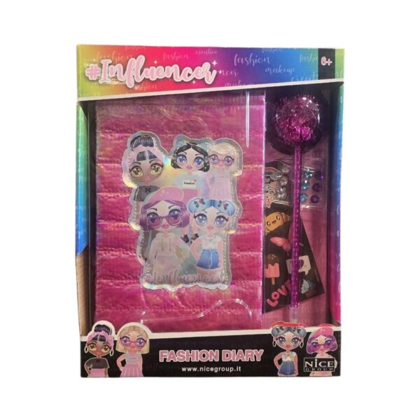 NICE 92053/92057 INFLUENCER FASHION DIARY KOUREAS TOYS