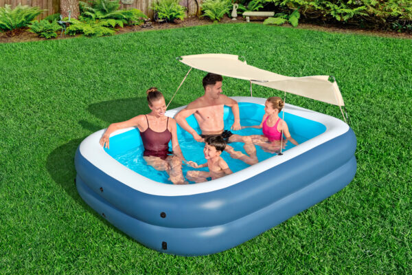 BESTWAY® 54449 FAMILY POOL SUMMER BLISS™ WITH CANOPY KOUREAS TOYS