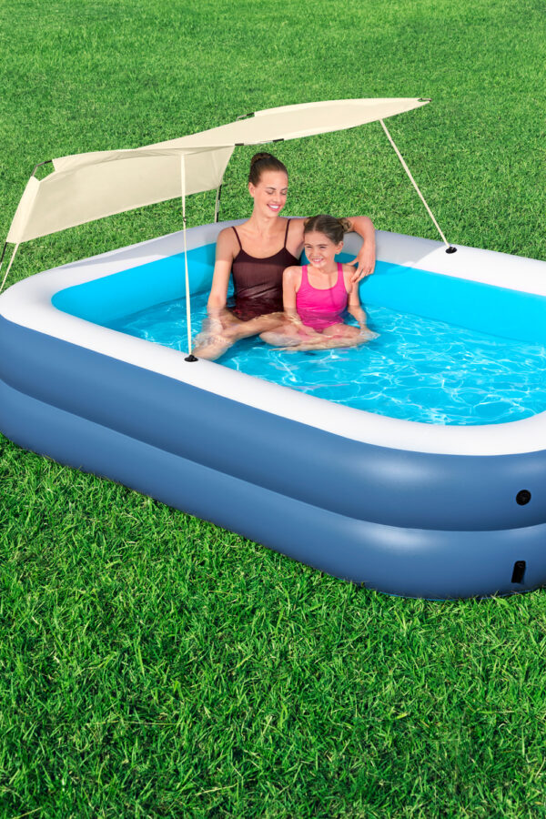 BESTWAY® 54449 FAMILY POOL SUMMER BLISS™ WITH CANOPY KOUREAS TOYS