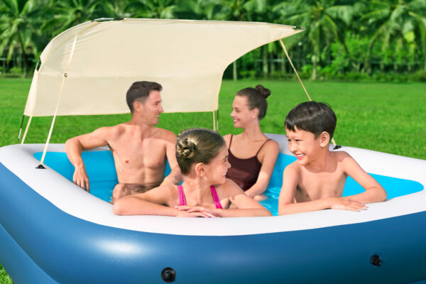 BESTWAY® 54449 FAMILY POOL SUMMER BLISS™ WITH CANOPY KOUREAS TOYS