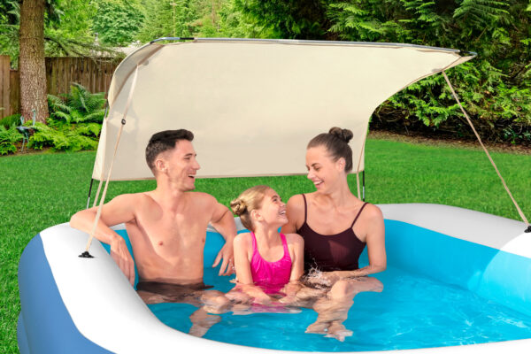 BESTWAY® 54449 FAMILY POOL SUMMER BLISS™ WITH CANOPY KOUREAS TOYS