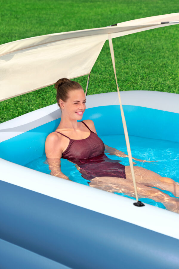 BESTWAY® 54449 FAMILY POOL SUMMER BLISS™ WITH CANOPY KOUREAS TOYS