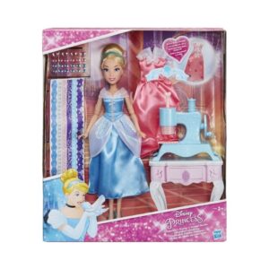 BRAND B6908 PRINCESS DESIGN STUDIO CINDERELLA WITH ACCESSORIES KOUREAS TOYS