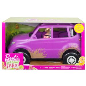 BRAND GHT18 SWEET ORCHARD FARM BARBIE DOLL AND VEHICLE KOUREAS TOYS