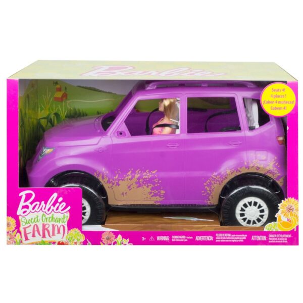 BRAND GHT18 SWEET ORCHARD FARM BARBIE DOLL AND VEHICLE KOUREAS TOYS