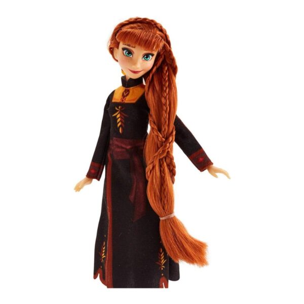 BRAND E6950 FROZEN II SISTER STYLES ANNA FASHION DOLL WITH EXTRA-LONG RED HAIR, BRAIDING TOOL & HAIR CLIPS KOUREAS TOYS