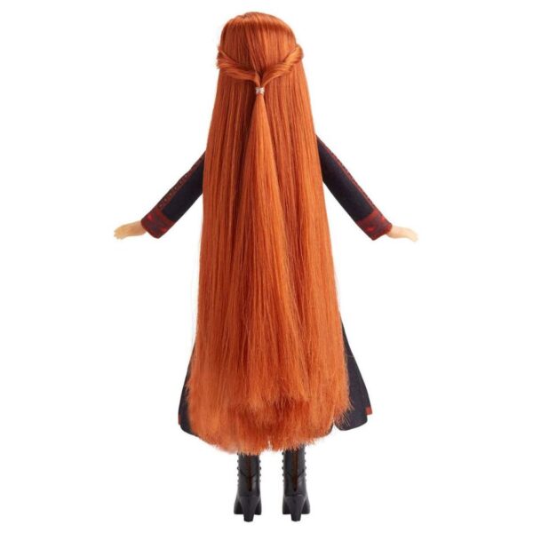 BRAND E6950 FROZEN II SISTER STYLES ANNA FASHION DOLL WITH EXTRA-LONG RED HAIR, BRAIDING TOOL & HAIR CLIPS KOUREAS TOYS