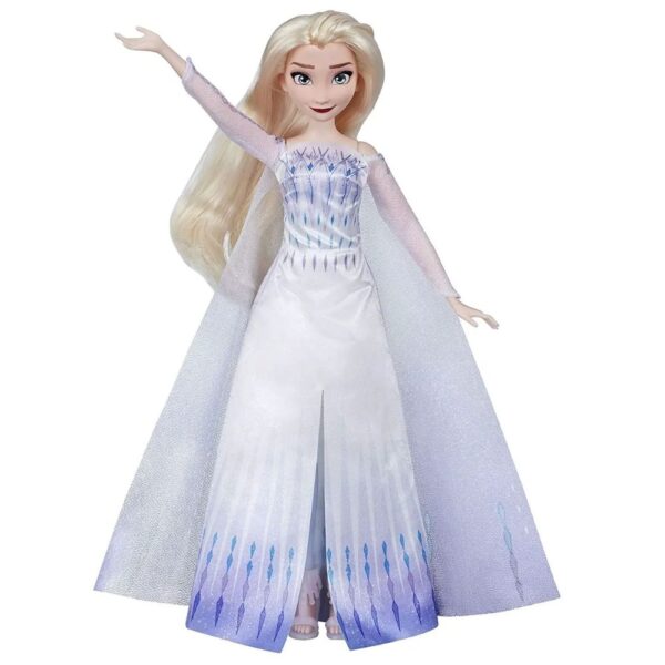 BRAND E8880 FROZEN II ELSA EVENING DRESS SINGING DOLL KOUREAS TOYS