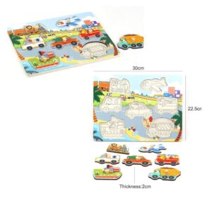 PHOOHI PH07K028 WOODEN PUZZLE MESA METAFORAS 13804 KOUREAS TOYS