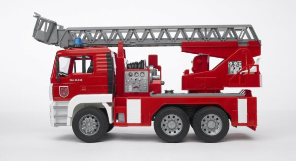 BRUDER 02771 MAN TGA FIRE ENGINE WITH SELWING LADDER KOUREAS TOYS