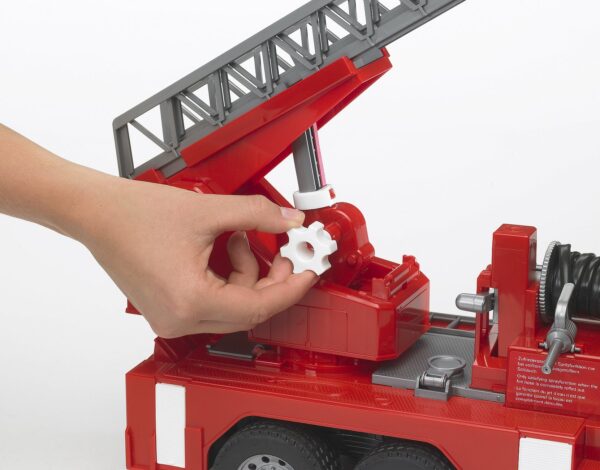 BRUDER 02771 MAN TGA FIRE ENGINE WITH SELWING LADDER KOUREAS TOYS