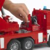 BRUDER 02771 MAN TGA FIRE ENGINE WITH SELWING LADDER KOUREAS TOYS