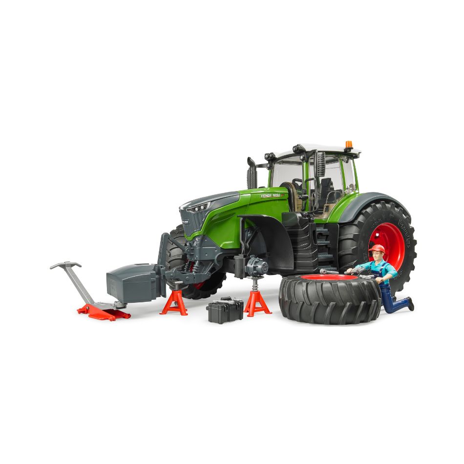BRUDER 04041 FENDT 1050 VARIO WITH MECHANIC KOUREAS TOYS