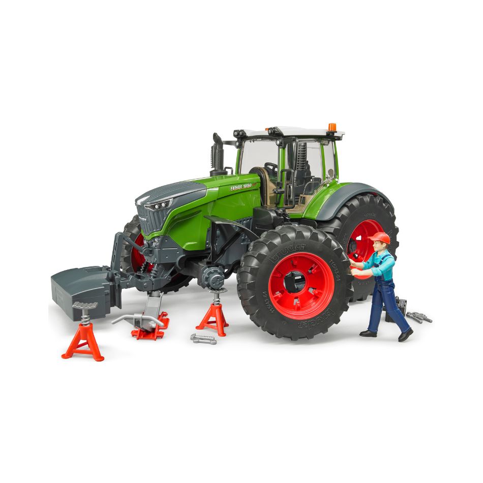 BRUDER 04041 FENDT 1050 VARIO WITH MECHANIC KOUREAS TOYS