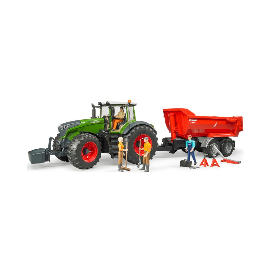 BRUDER 04041 FENDT 1050 VARIO WITH MECHANIC KOUREAS TOYS