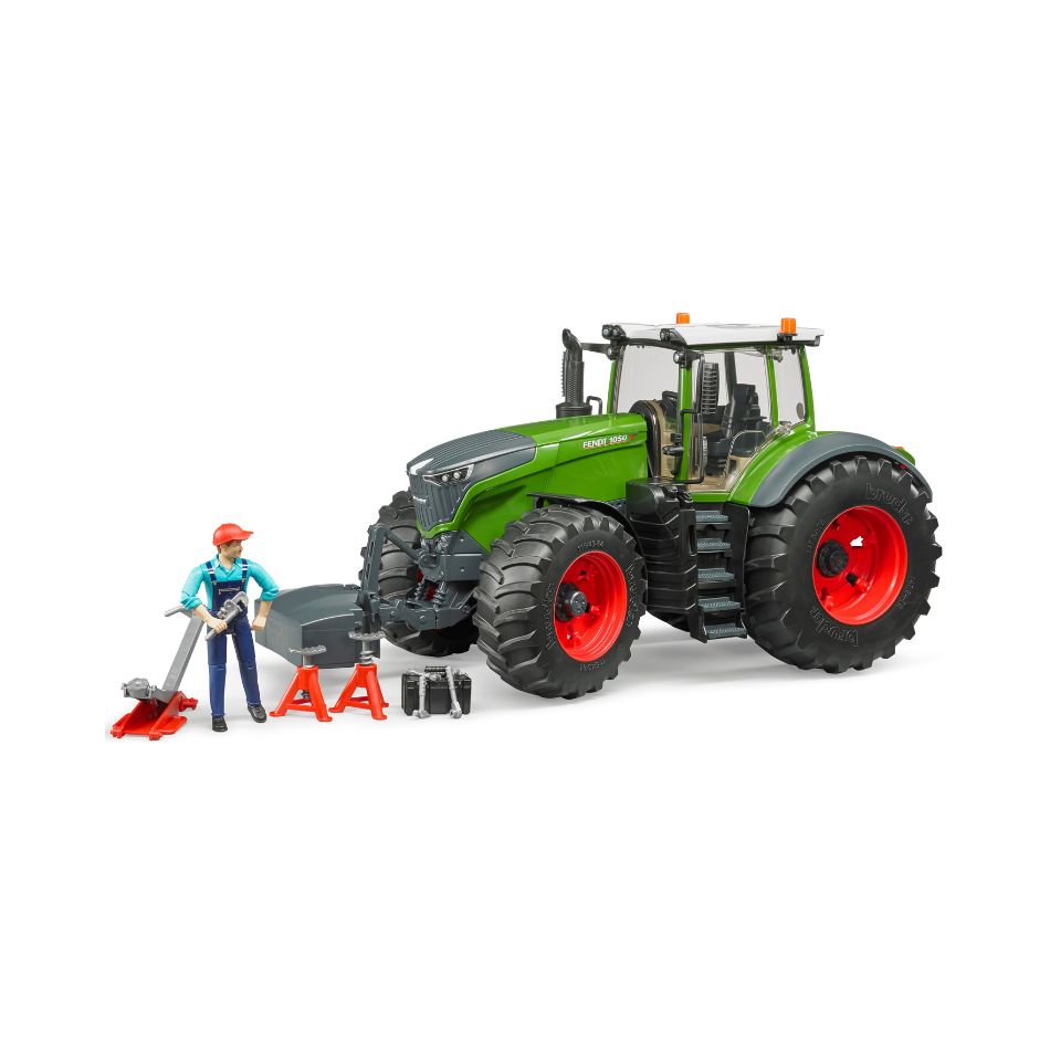 BRUDER 04041 FENDT 1050 VARIO WITH MECHANIC KOUREAS TOYS