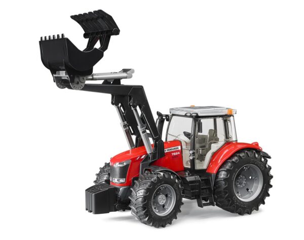 BRUDER 03047 MASSEY FERGUSON 7624 WITH FRONTLOADER KOUREAS TOYS