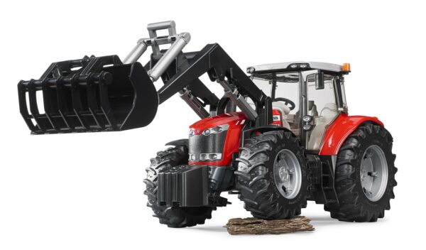BRUDER 03047 MASSEY FERGUSON 7624 WITH FRONTLOADER KOUREAS TOYS