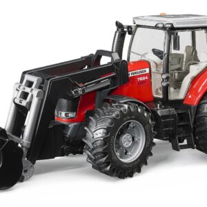 BRUDER 03047 MASSEY FERGUSON 7624 WITH FRONTLOADER KOUREAS TOYS