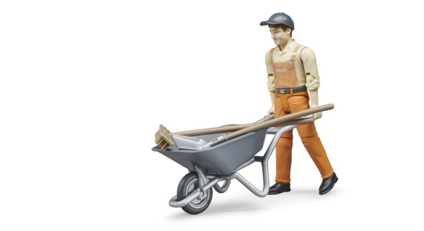 BRUDER 62130 MUNICIPAL WORKER FIGURE SET KOUREAS TOYS
