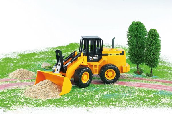 BRUDER 02425 ARTICULATED ROAD LOADER FR 130 KOUREAS TOYS