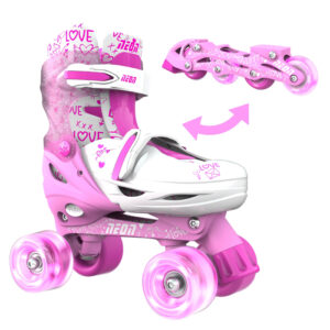 YVOLUTION NEON COMBO 2 in 1 ADJUSTABLE SKATES KOUREAS TOYS