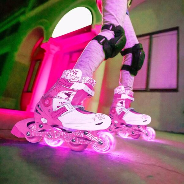 YVOLUTION NEON COMBO 2 in 1 ADJUSTABLE SKATES KOUREAS TOYS