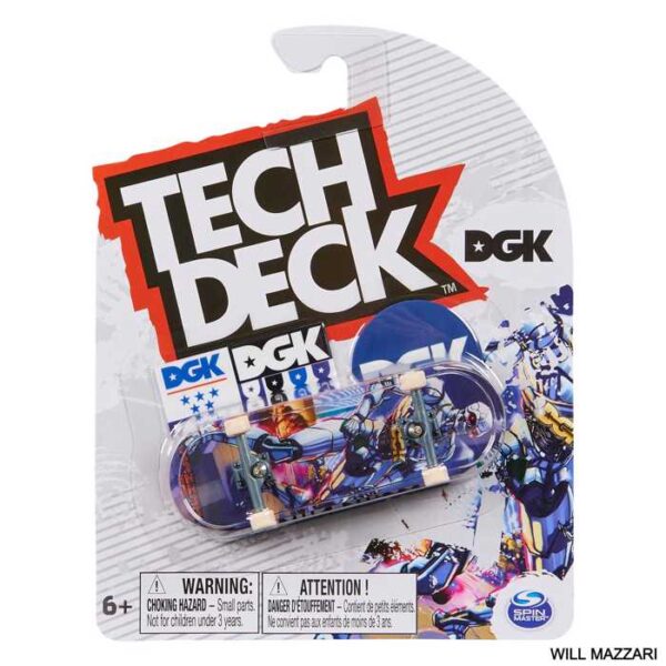 TECH DECK 13600 MINIATURE SKATEBOARD WITH SPARE PARTS KOUREAS TOYS
