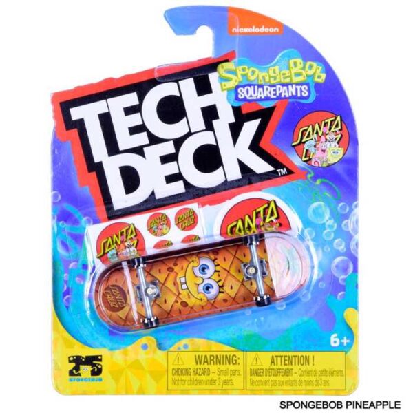 TECH DECK 13600 MINIATURE SKATEBOARD WITH SPARE PARTS KOUREAS TOYS