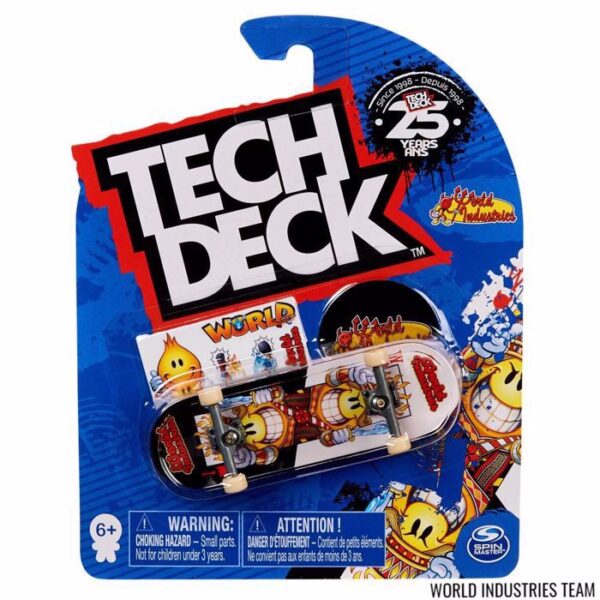 TECH DECK 13600 MINIATURE SKATEBOARD WITH SPARE PARTS KOUREAS TOYS