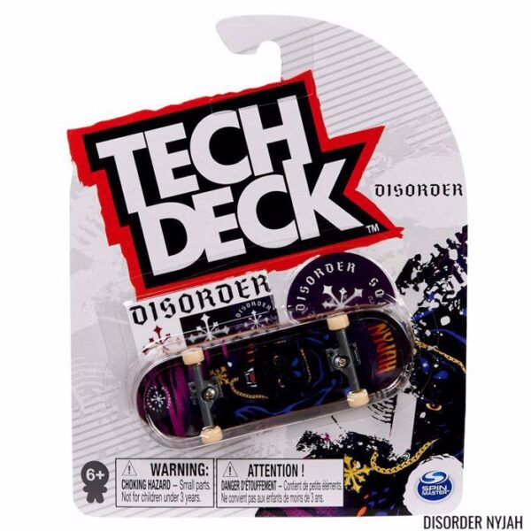 TECH DECK 13600 MINIATURE SKATEBOARD WITH SPARE PARTS KOUREAS TOYS