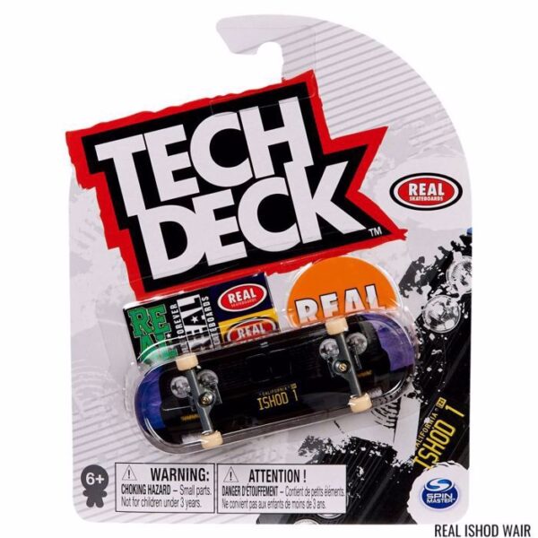 TECH DECK 13600 MINIATURE SKATEBOARD WITH SPARE PARTS KOUREAS TOYS